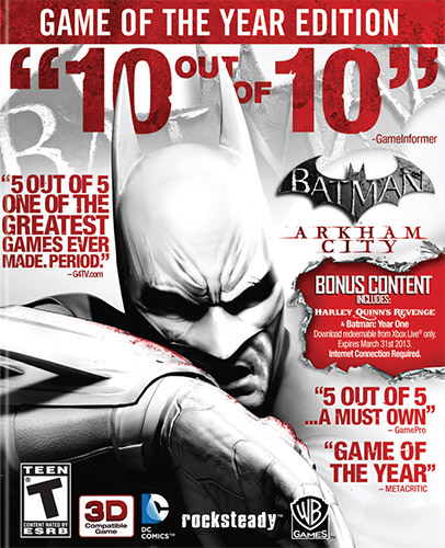  Batman: Arkham City – Издание "Игра года" 