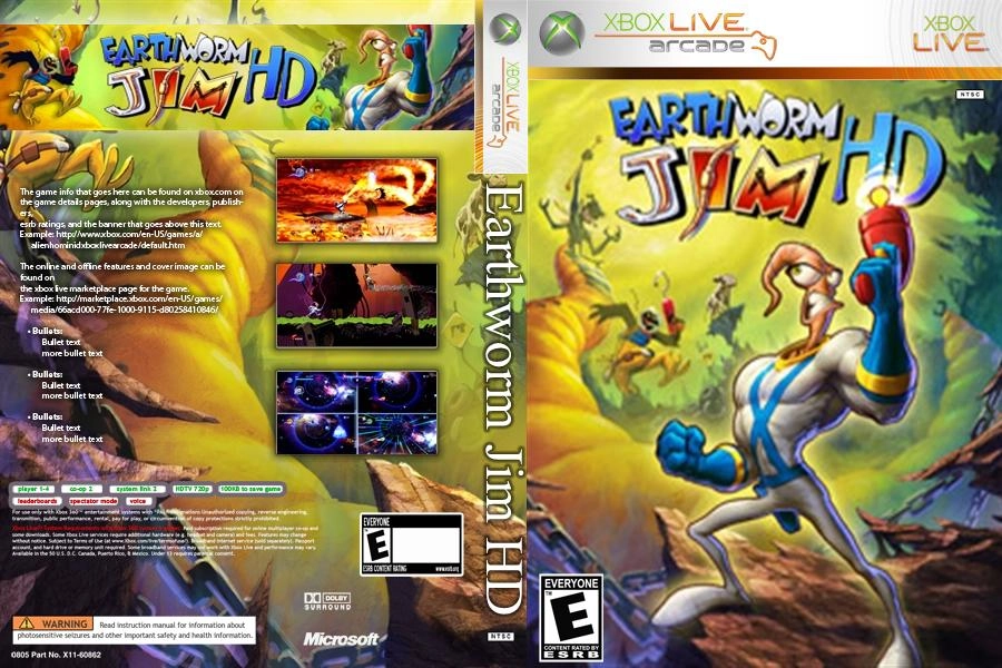  Earthworm Jim HD(Червяк Джим) 