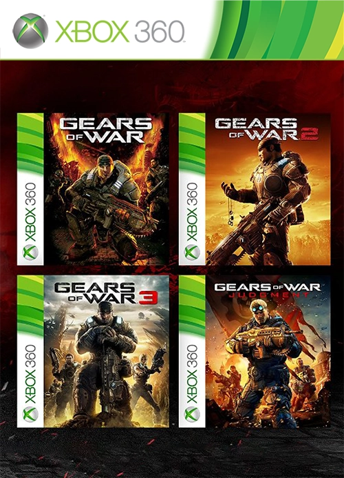  Gears of War - Quadrilogy Pack 