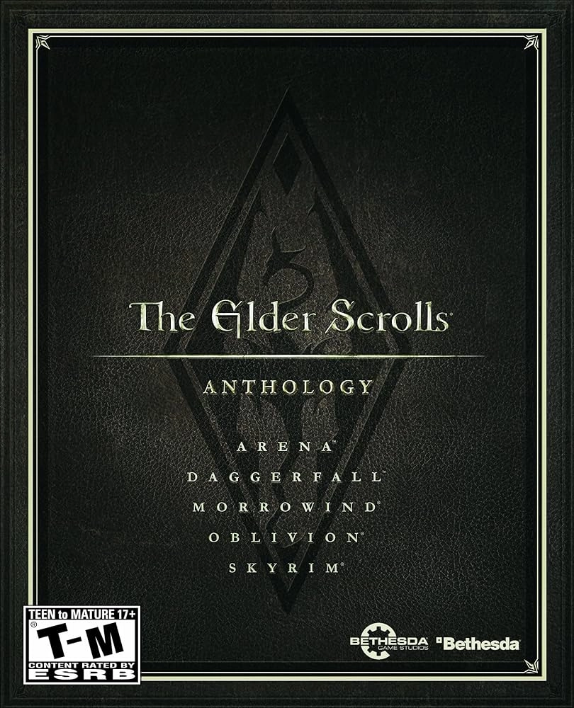  The Elder Scrolls Anthology (Arena, II: Daggerfall, III: Morrowind - Game of the Year Edition, IV: 