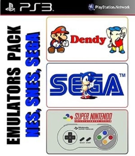  Emulators Pack: NES|Famicom (Dendy), SEGA Mega Drive, SNES|Super Famicom / FCEU, Genesis Plus GX, 