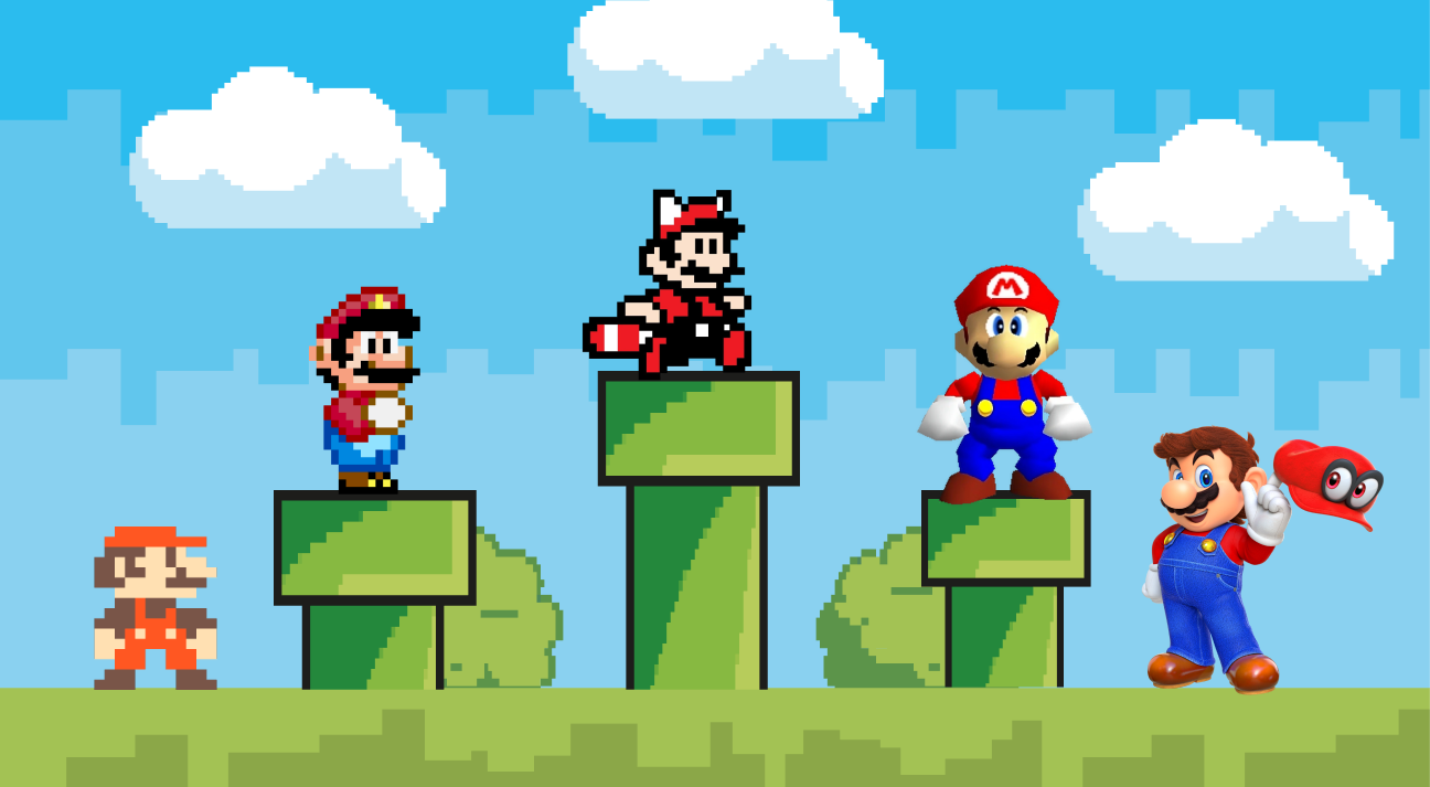  История развития графики в играх для ПК от пикселей до реалистичных миров нового поколения 