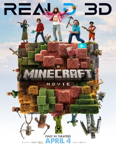  Minecraft в кино / A Minecraft Movie Dub + Sub Rus 