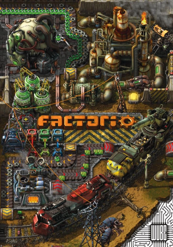  Factorio 2016 Simulation 2.0.20 + 1 DLC Нативные игры для Mac 
