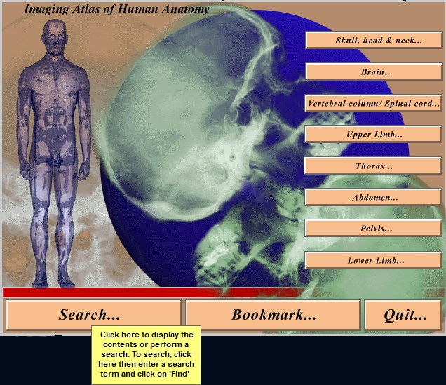  Mosby - Imaging Atlas of Human Anatomy by Jamie Weir and Peter H. Abrahams - CD-ROM 
