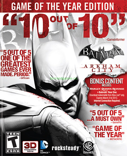  Batman: Arkham City – Game of The Year Edition 